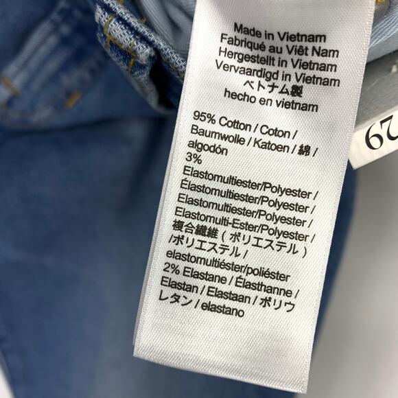 J.Crew 9" Toothpick Jeans Womens Size 29 Hamden Wash Raw Cut Hem NEW - Picture 8 of 8